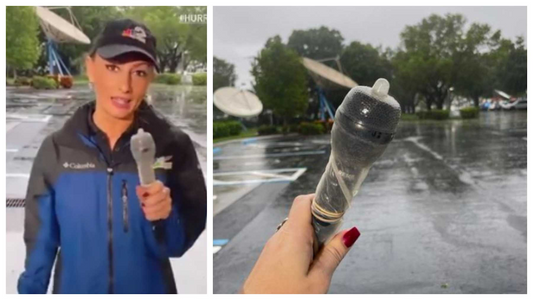 🎤 Practicing Safe Reporting: The Story Behind the Condom-Covered Microphone