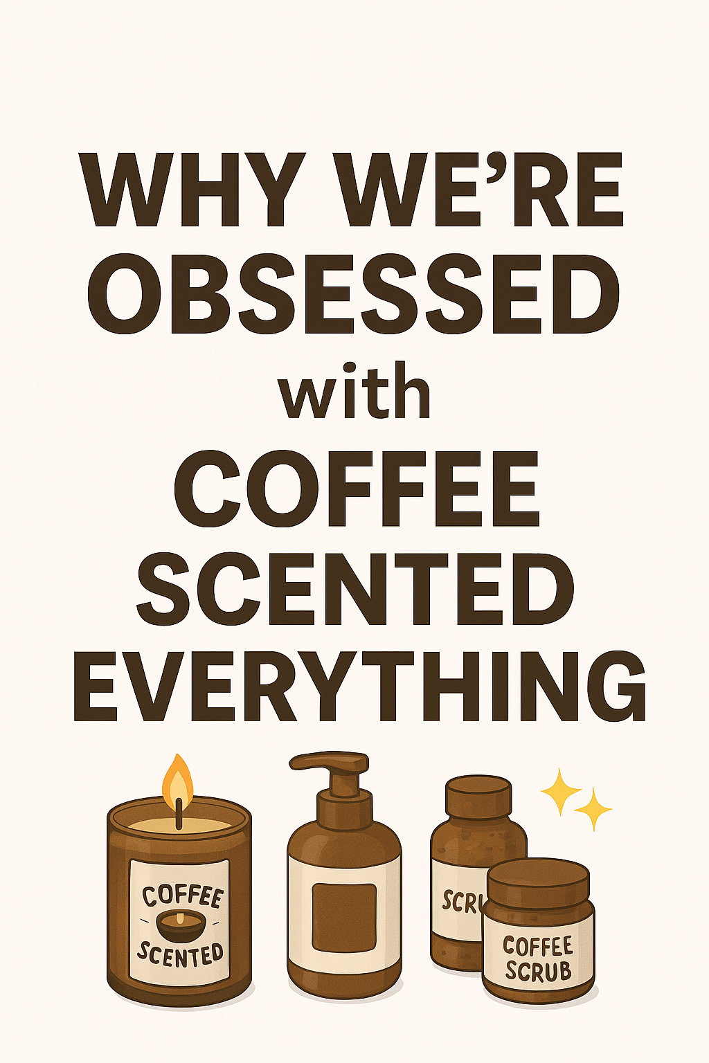 Why We’re Obsessed with Coffee Scented Everything ☕️✨ Lotions, candles, scrubs—and the science behind it.