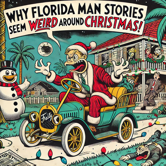 Why Florida Man Stories Seem Extra Weird Around Christmas