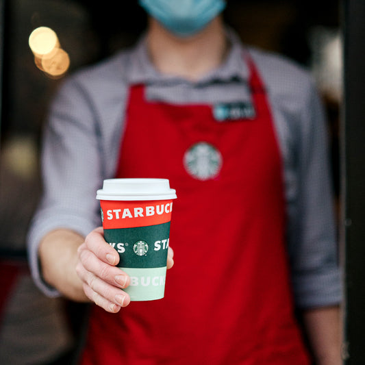 Starbucks giving free coffee to frontline health care workers, first responders during December