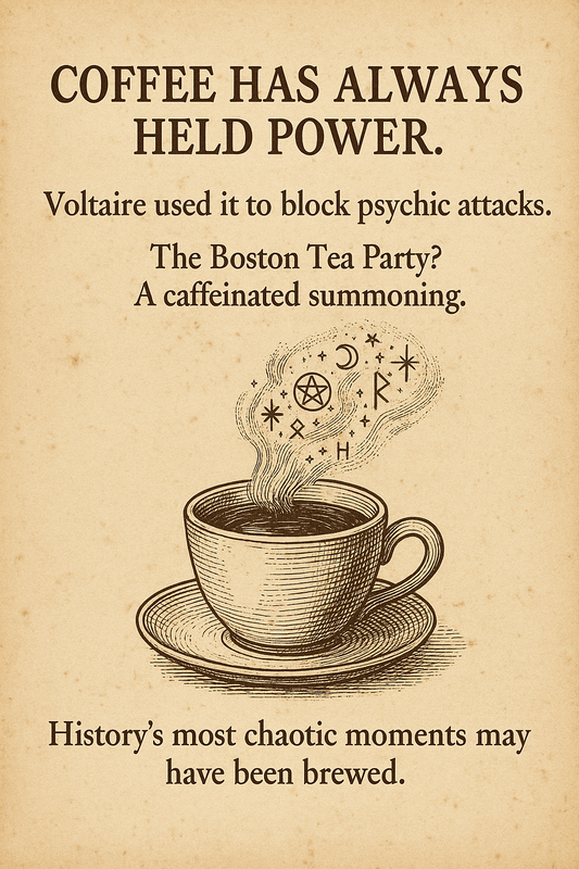 A Brief (and Possibly Cursed) History of Coffee Spells