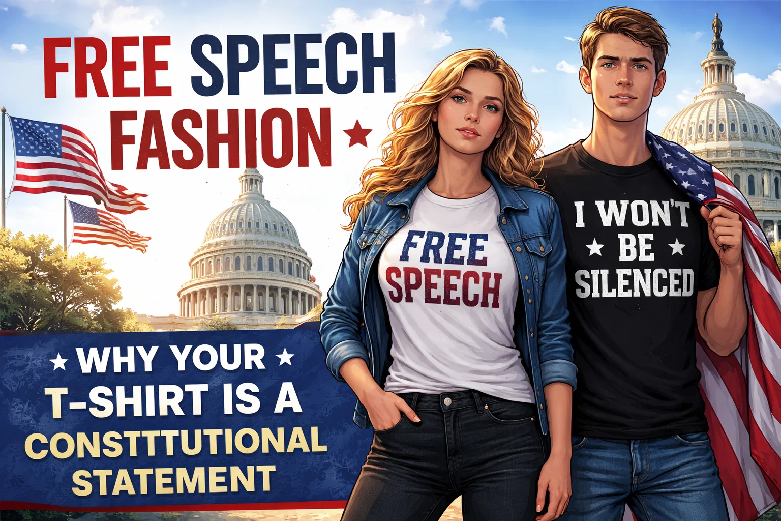 Free Speech Fashion: Your T-Shirt as a Constitutional Statement ...