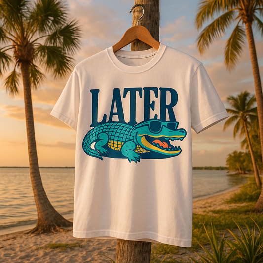 Later Gator – Funny Florida AF Tee for Locals & Tourists | Funny Florida Shirt