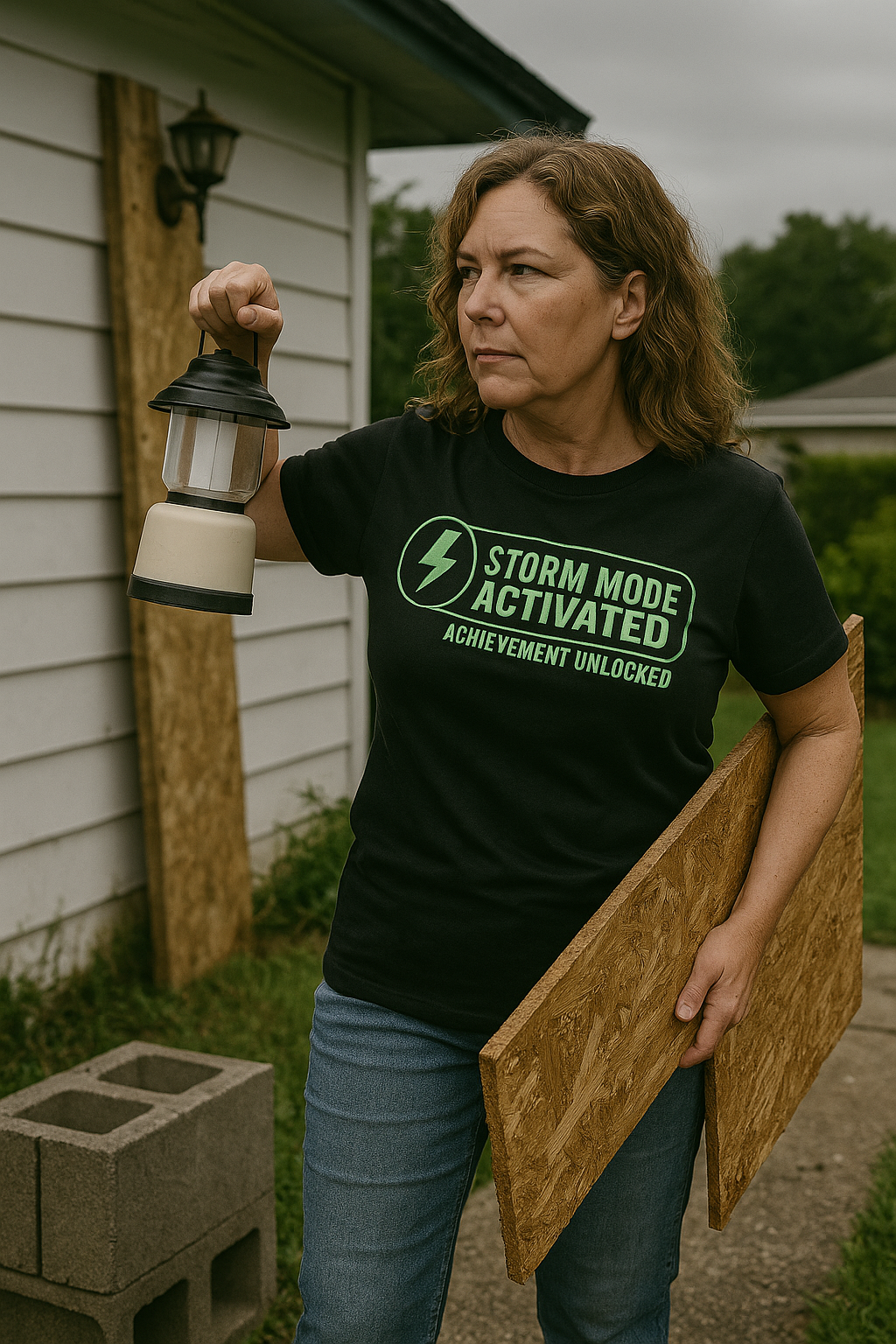 Storm Mode Activated Shirt – Florida Hurricane Prep Achievement Tee Florida