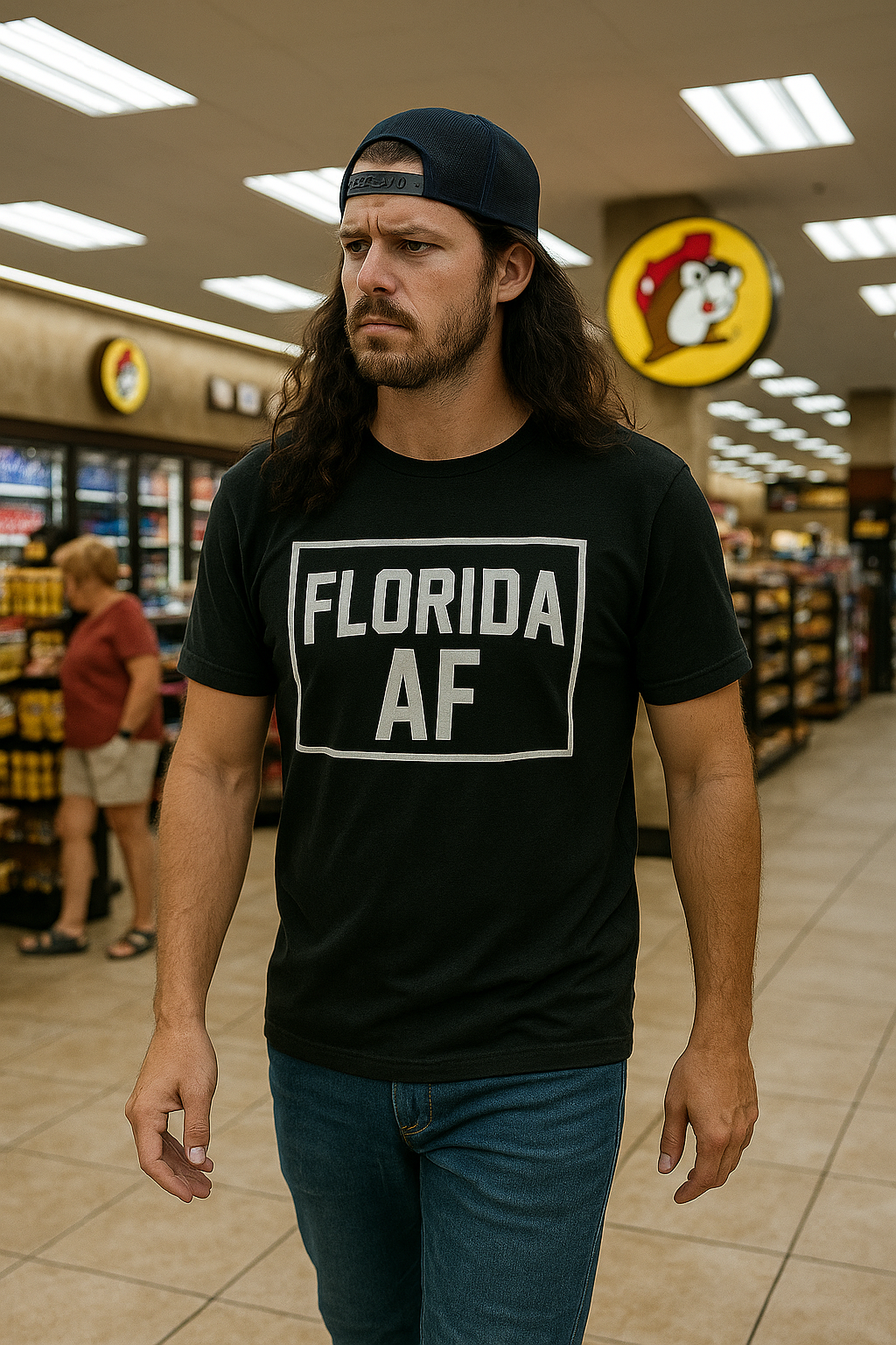 FLORIDA AF – Bold Statement Tee Florida