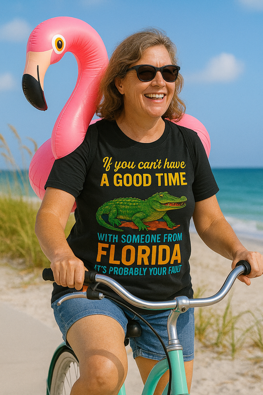 Good Time Gator – Florida Attitude Statement Tee Florida