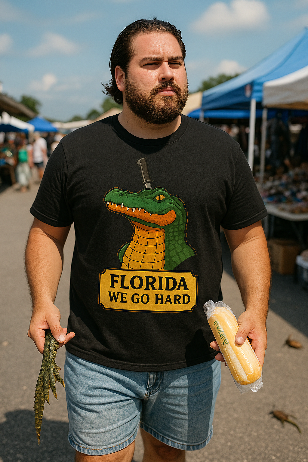 Florida – We Go Hard Gator Shirt Florida