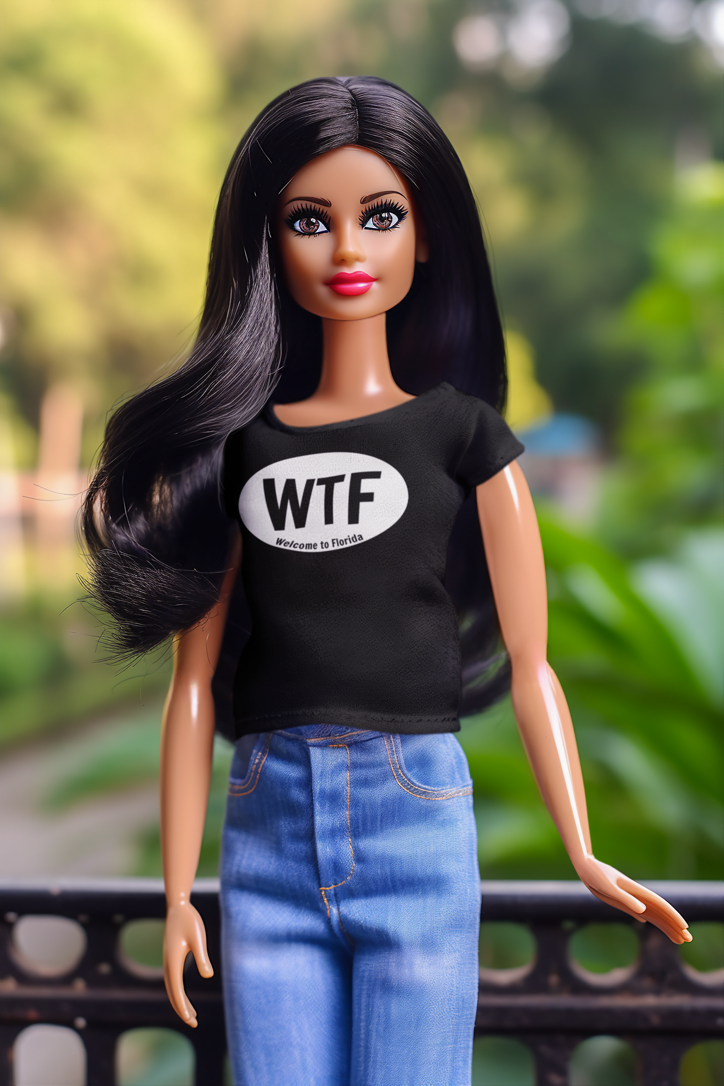 WTF Welcome To Florida Gildan Cotton T-Shirt