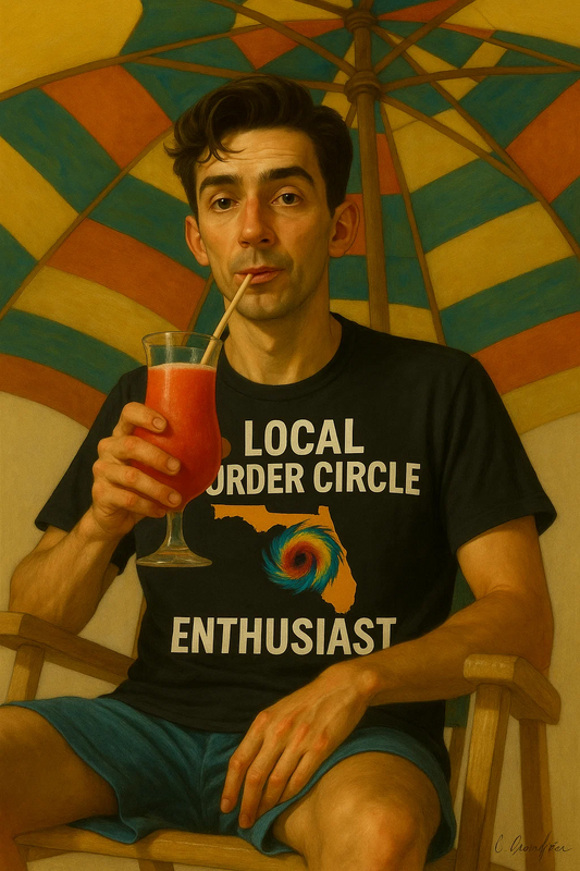 Local Murder Circle Enthusiast Shirt – Funny Florida Hurricane Cone T-Shirt | Funny Florida Shirt
