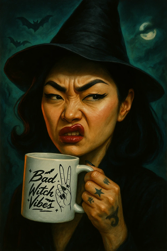 Bad Witch  Vibes coffee mug 15 ounces