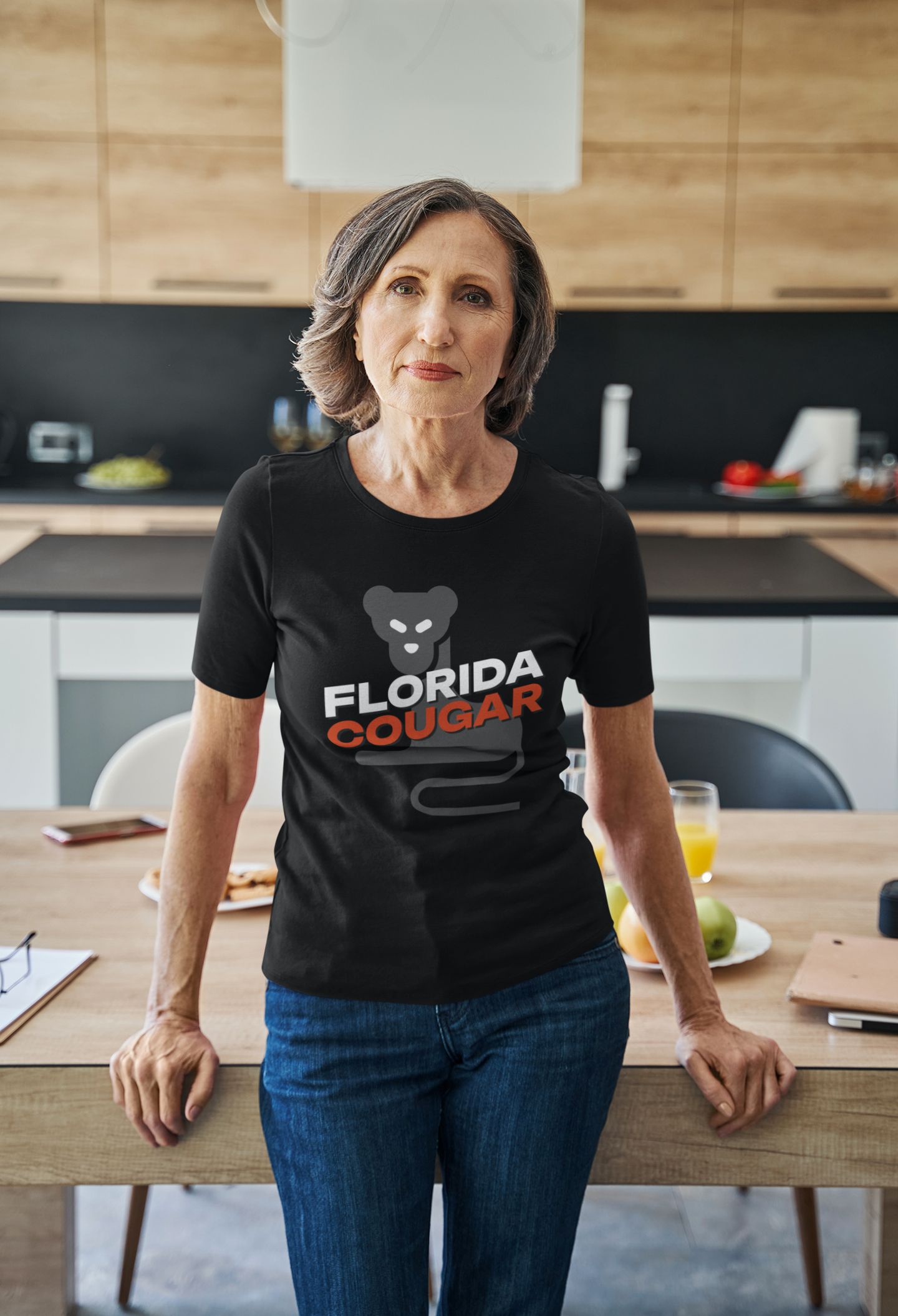 Florida Cougar Shirt | Funny Women’s Florida Panther & Sass Tee