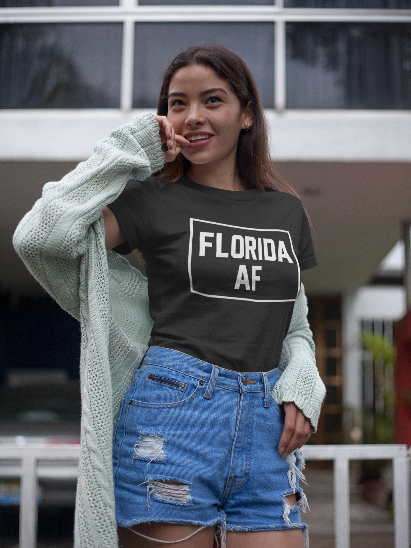 Florida AF Bold Minimalist Tee for True Locals | Funny Florida Shirt