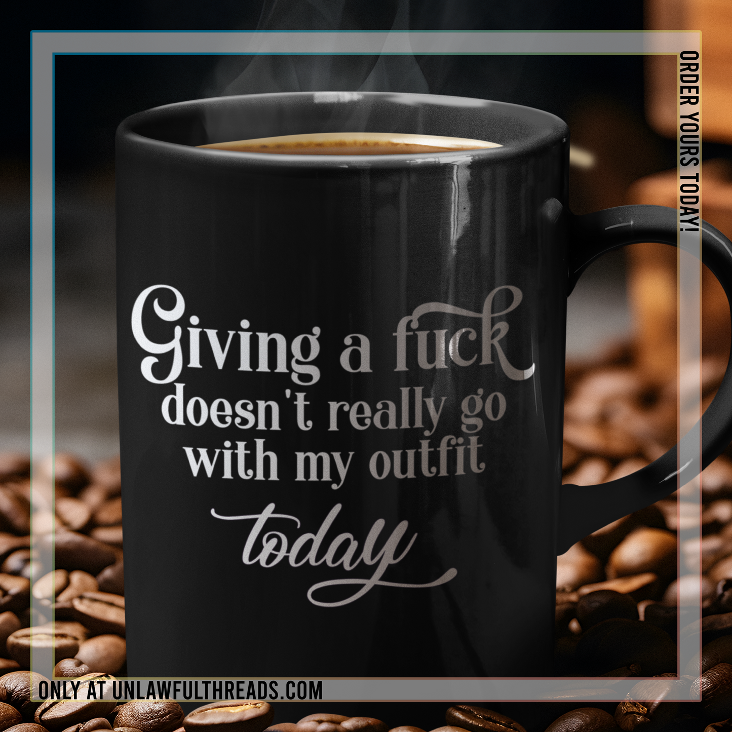 Giving A Fuck doesn't really go with my outfit Today