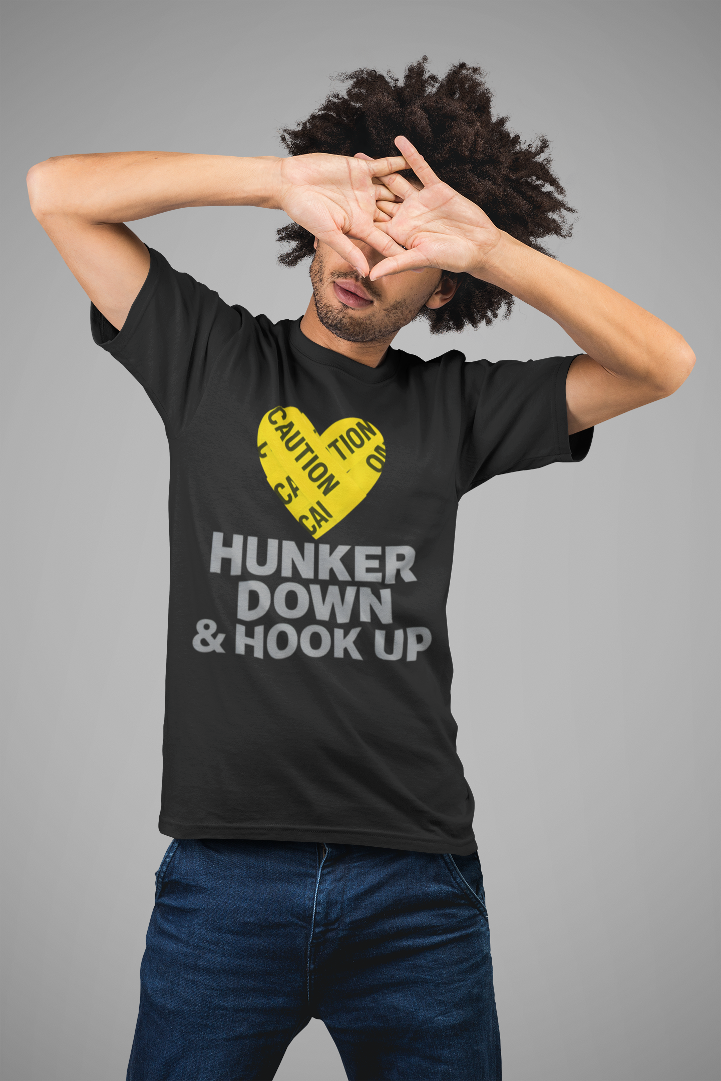 ⚡ Hunker Down & Hook Up – Florida Hurricane Love Language Tee | Funny Florida Shirt