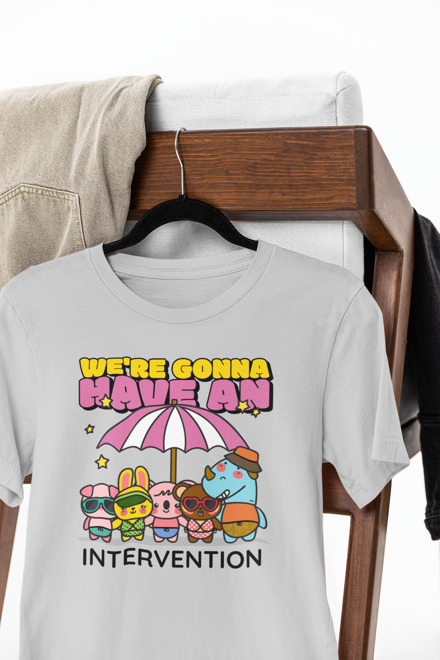 We're Gonna Have an Intervention men's and women's shirts and tanks available all sizes