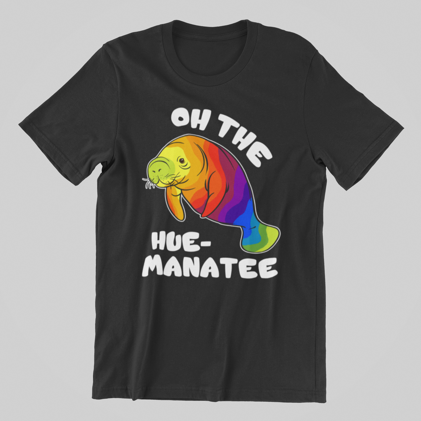 Oh the Hue Manatee shirt or coffee mug 15 ounces