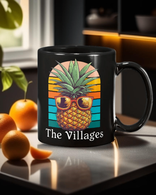 The Villages Pineapple Tank Top & Coffee Mug | Funny Florida Swinger Merch