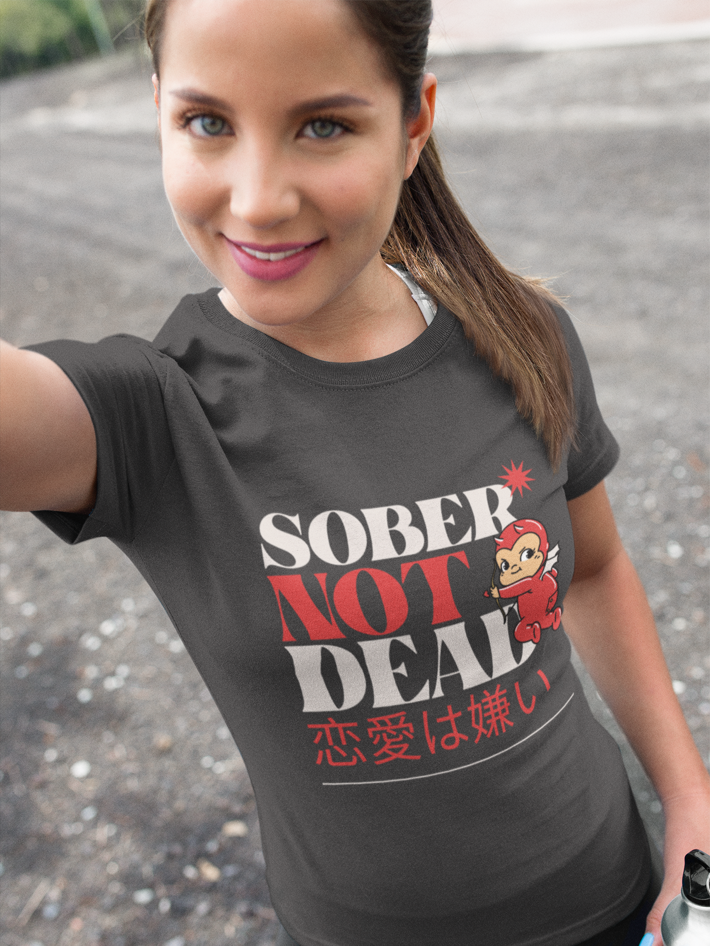 Sober Not Dead Shirt & Mug | Funny Sobriety & Anti-Romance Apparel