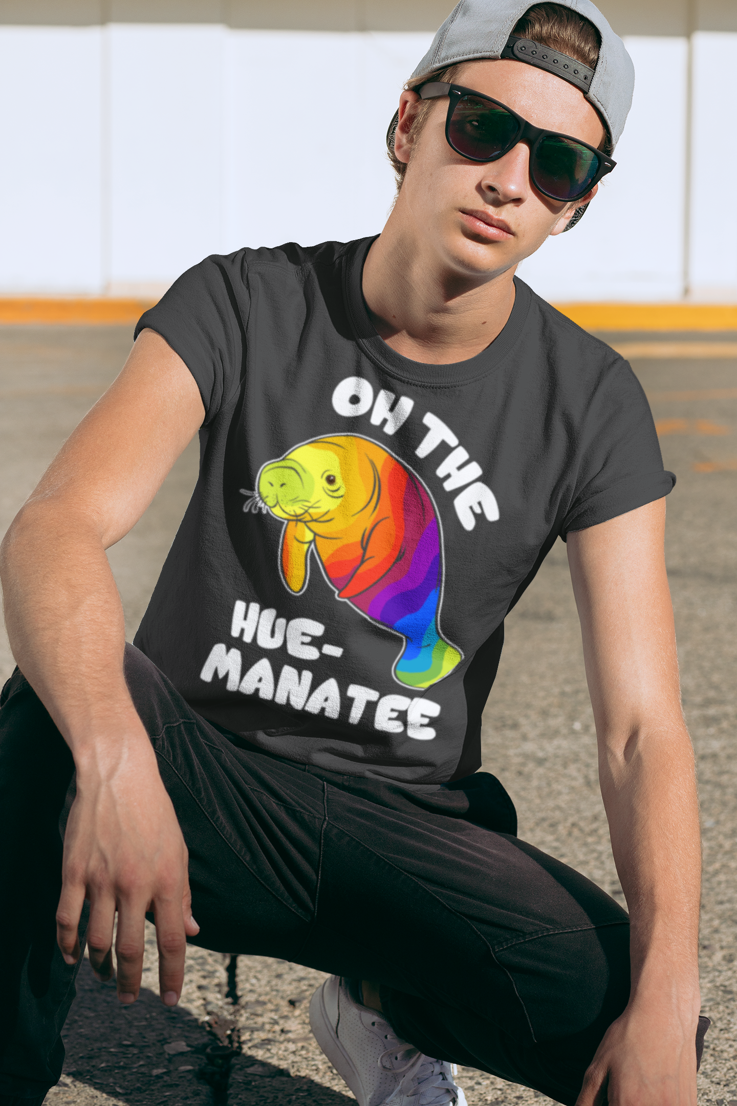Oh the Hue Manatee shirt or coffee mug 15 ounces