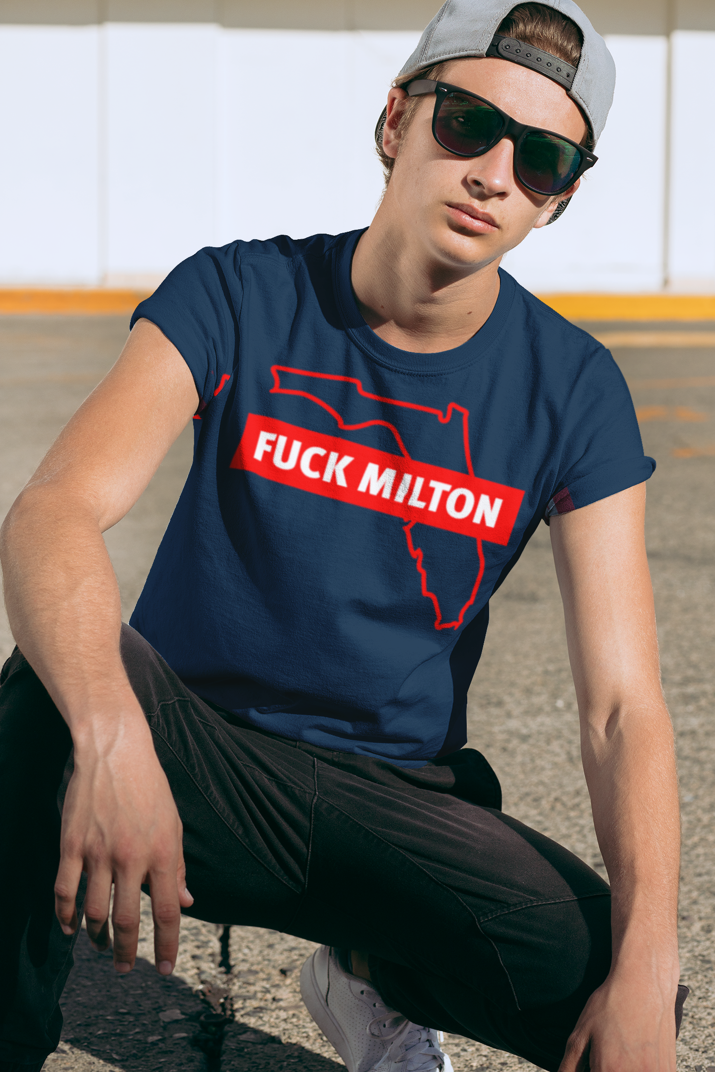 F*ck Milton Novelty Hurricane Shirt