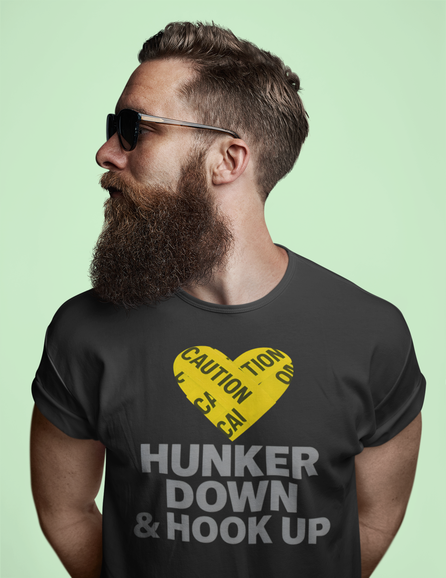 ⚡ Hunker Down & Hook Up – Florida Hurricane Love Language Tee | Funny Florida Shirt