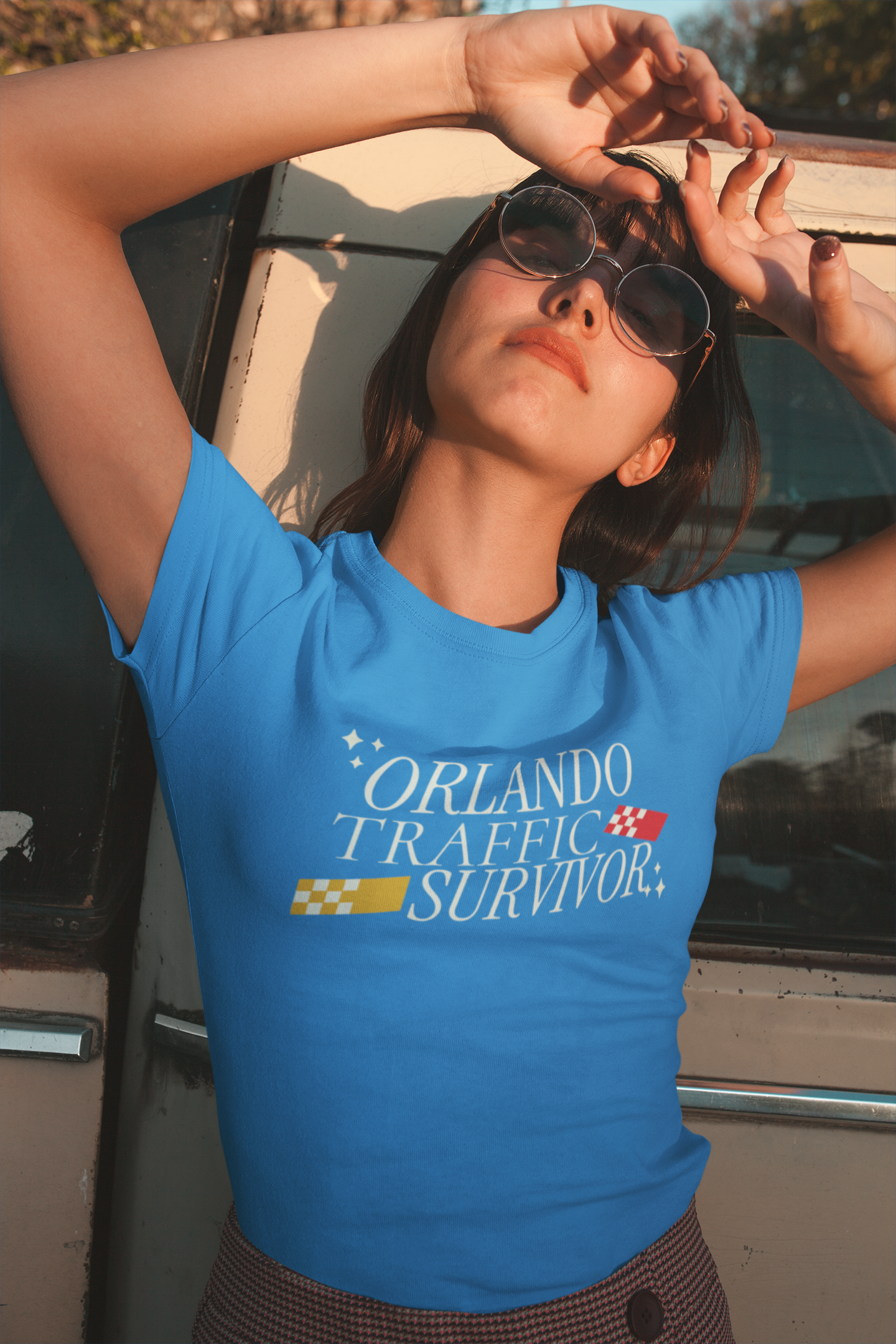 Orlando Traffic Survivor Shirt | Funny Florida Commute T-Shirt Florida