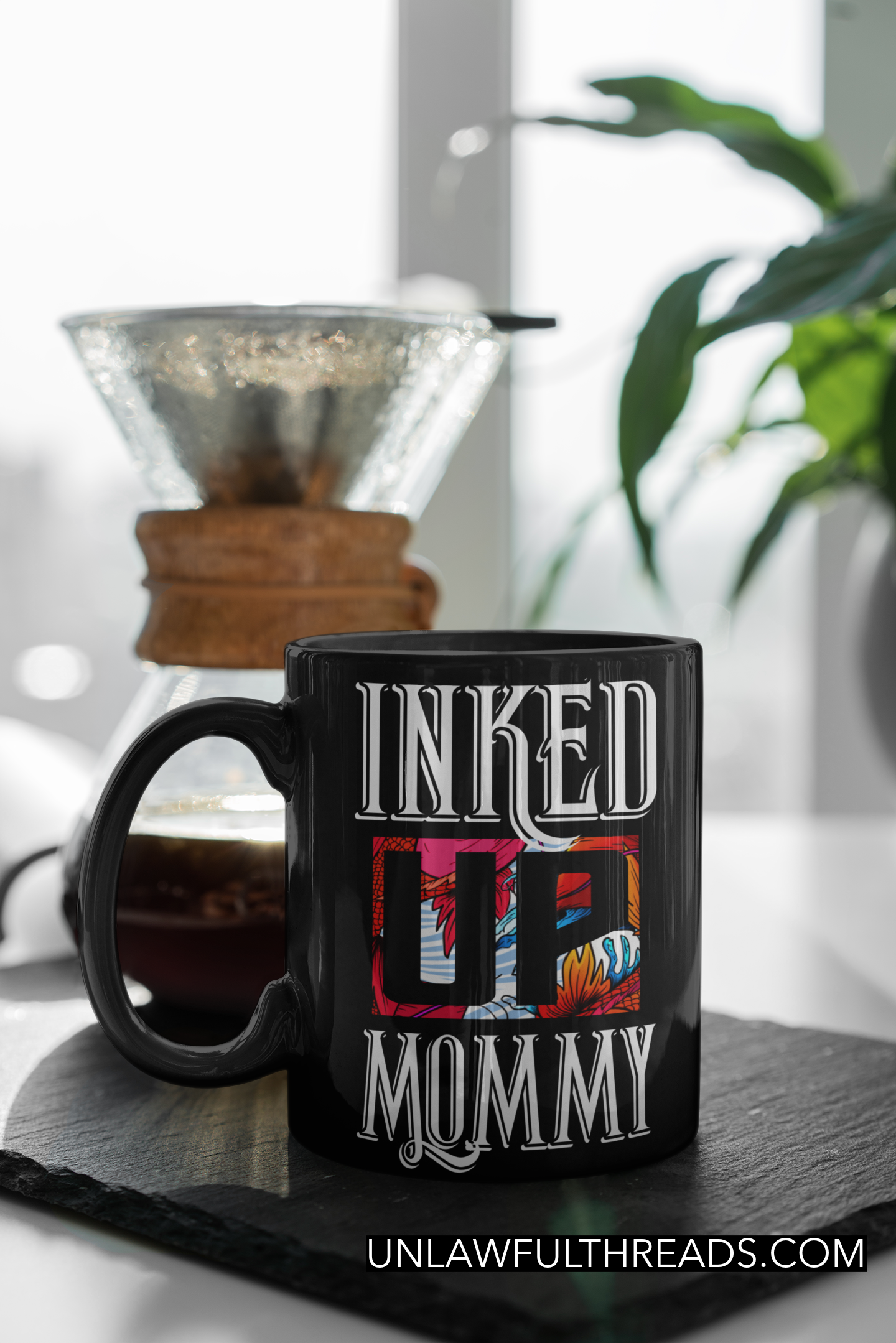 Inked Up Mommy shirt or mug available 15 oz. mug