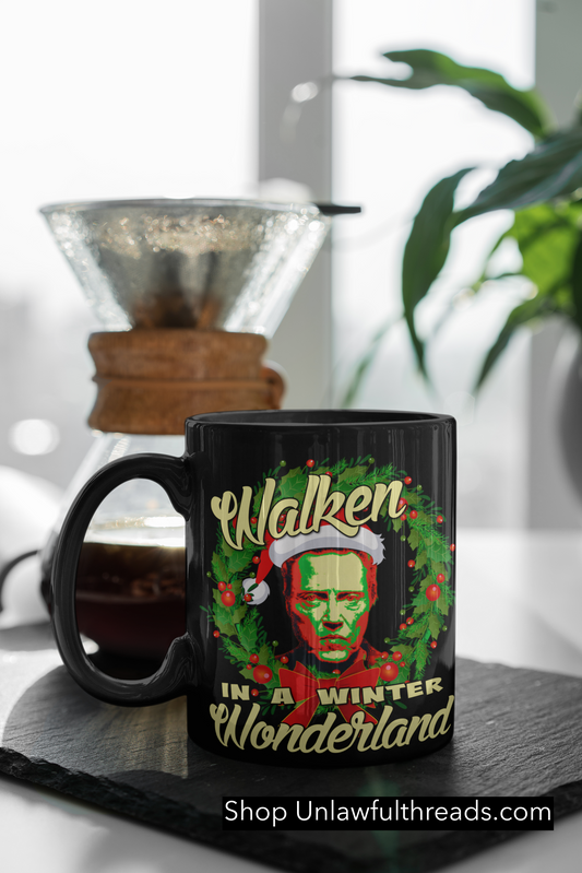 Walken in a Winter Wonderland 15 oz. coffee mug or shirts and maybe a little cowbell