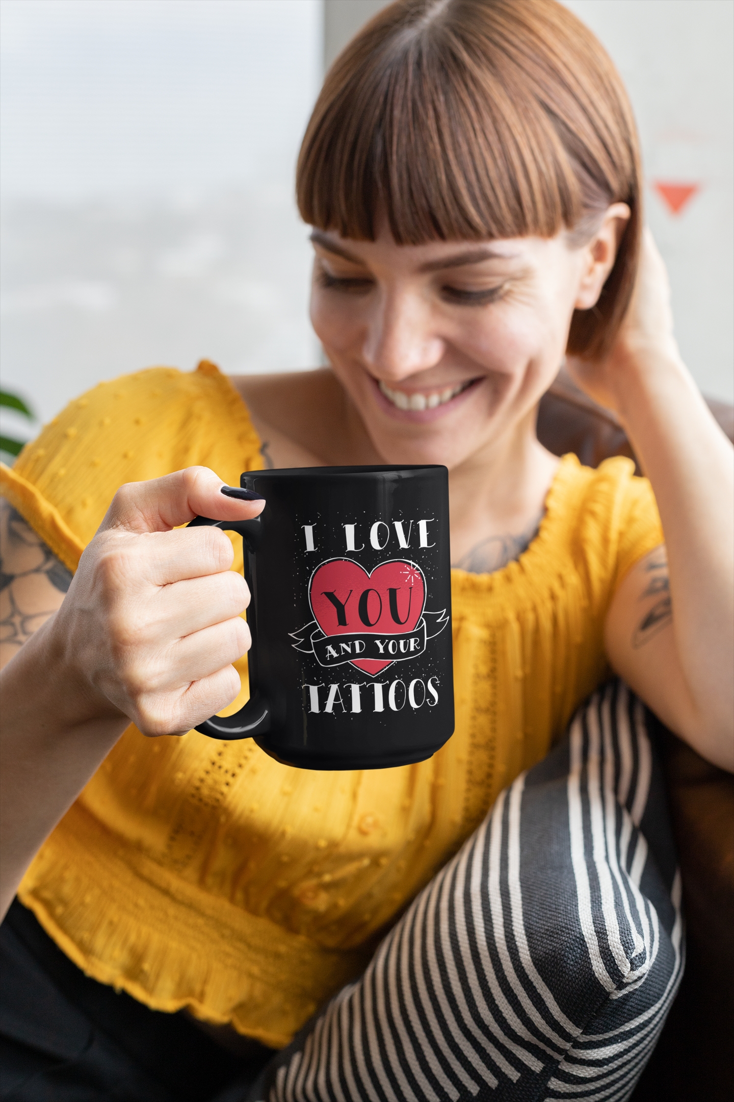 I Love You and your Tattoos ~ shirts and coffee mugs available