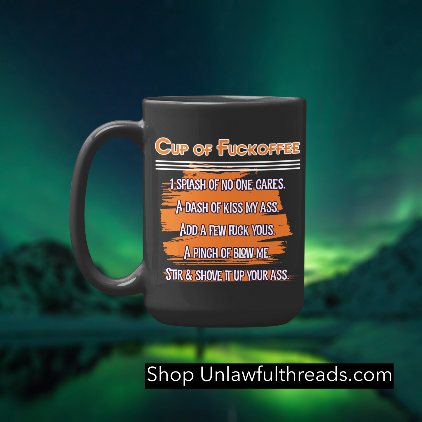 Cup of Fuckoffee 15 oz. coffee mug