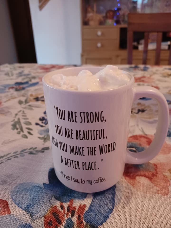 Things I say to my coffee 15oz Ceramic Mug