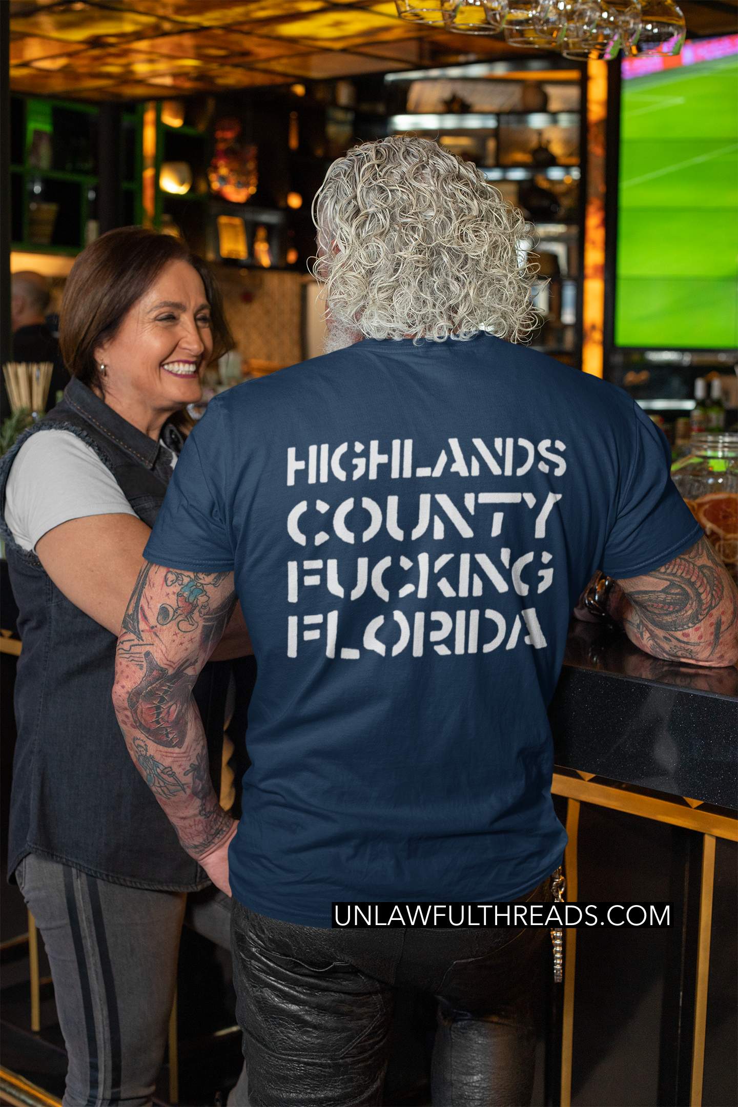 Highlands County F*cking Florida Shirt mens and women fits