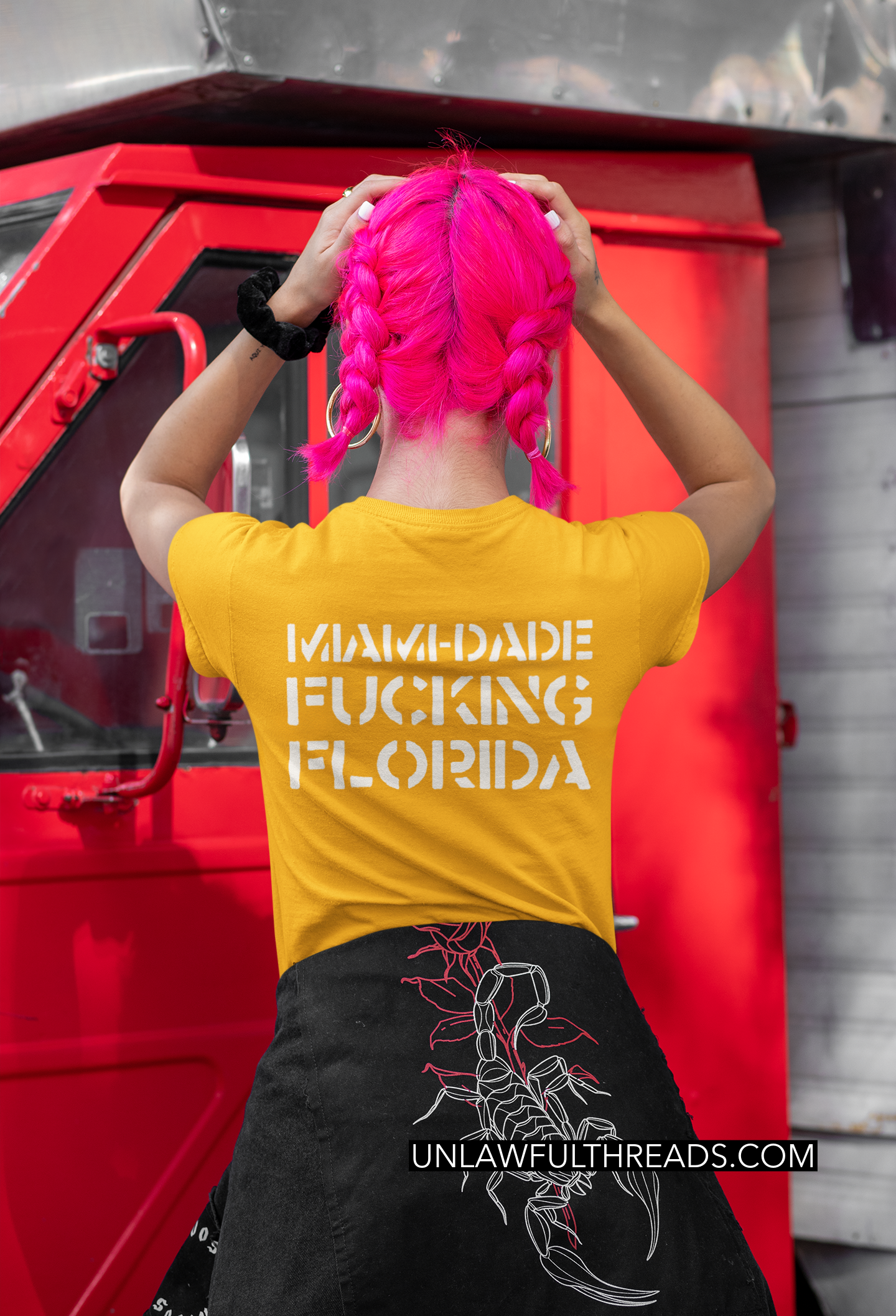 Miami-Dade F*cking Florida Shirt mens and women fits