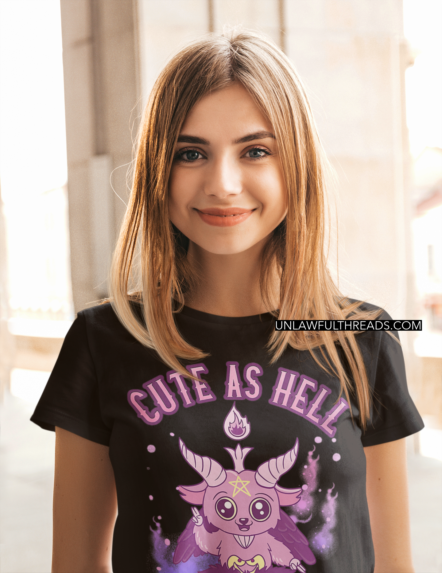 Cute As Hell mugs and shirts available