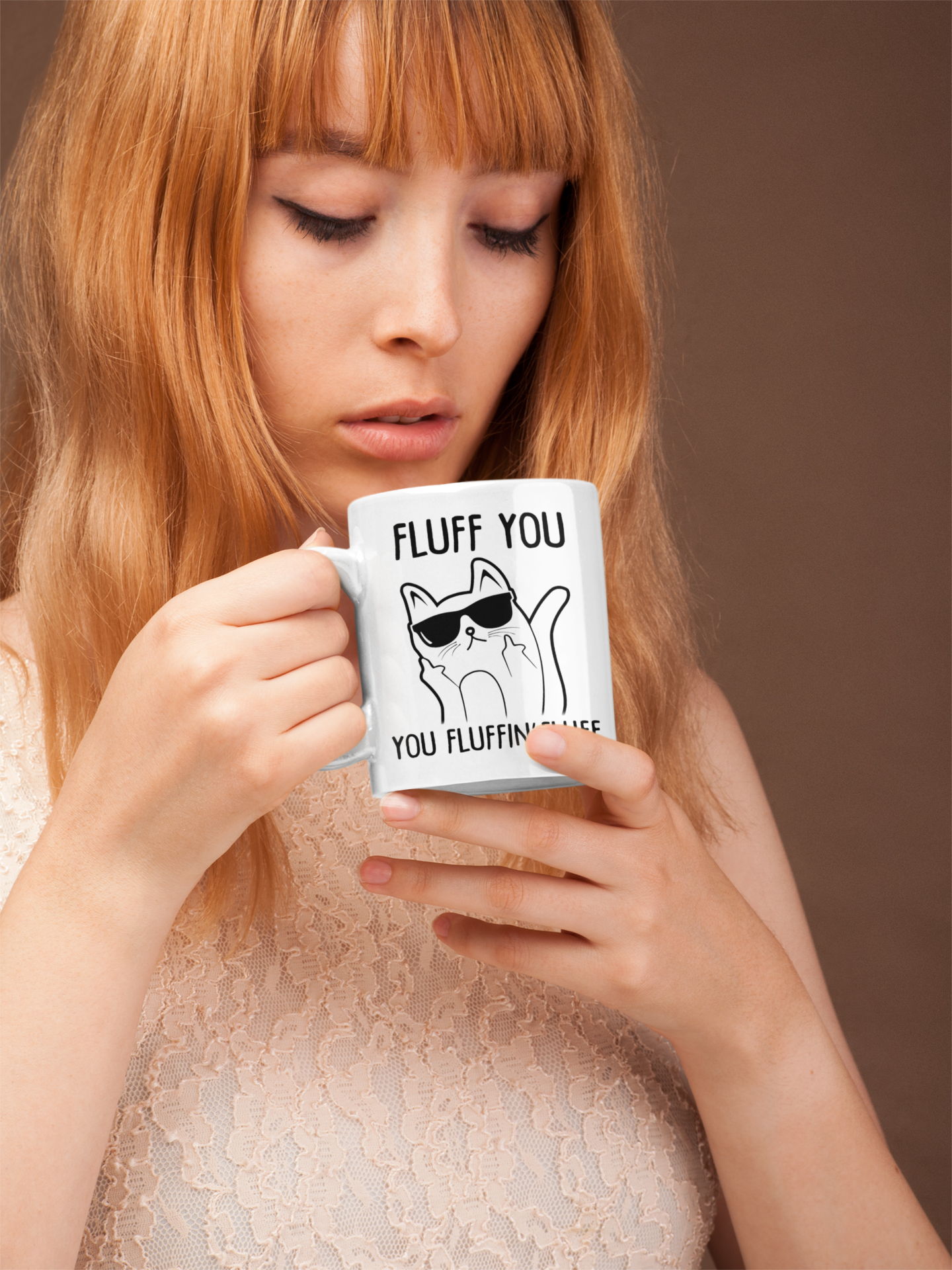 Fluff You You Fluffin Fluff coffee mug 15oz Mug