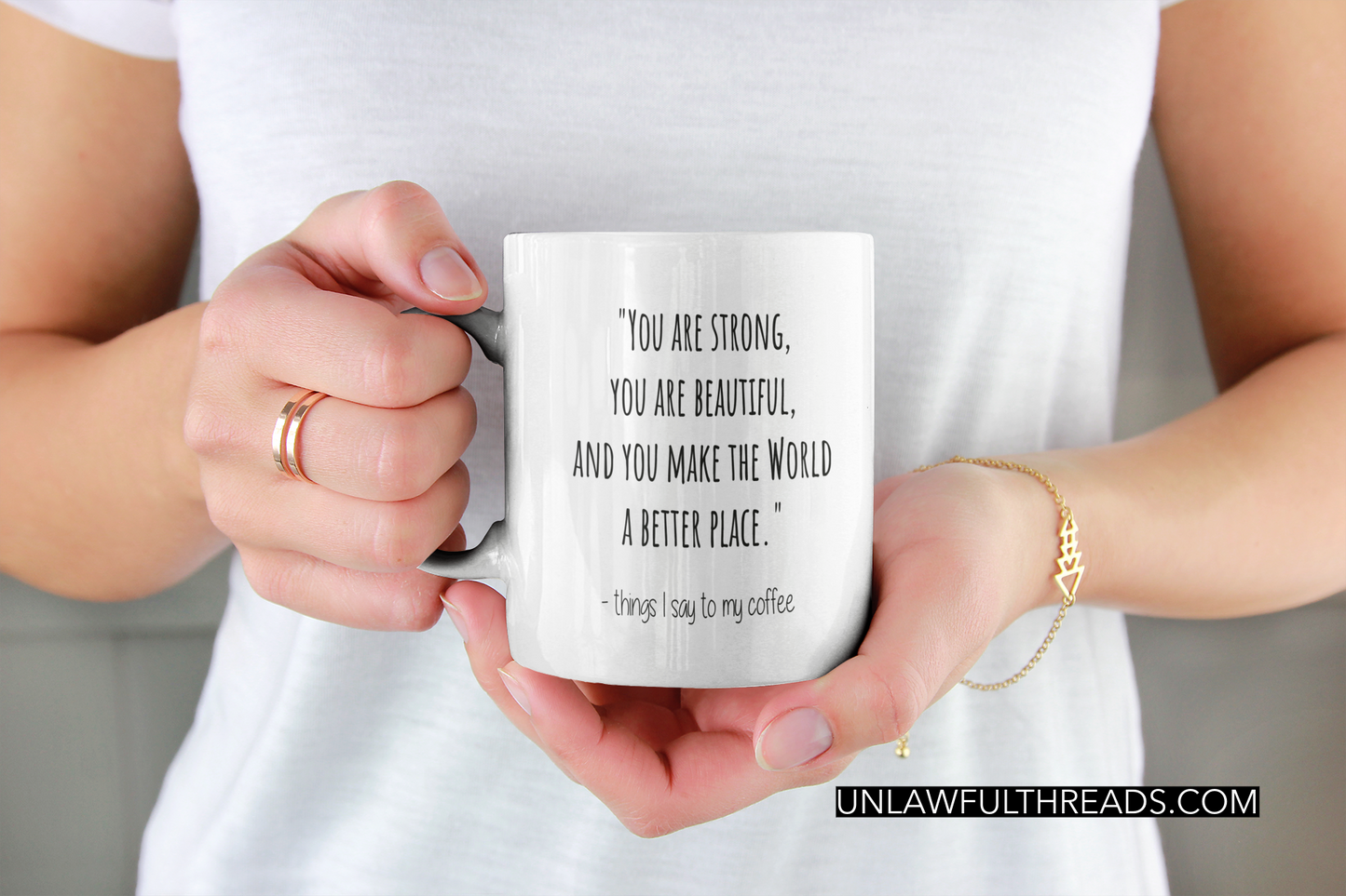 Things I say to my coffee 15oz Ceramic Mug