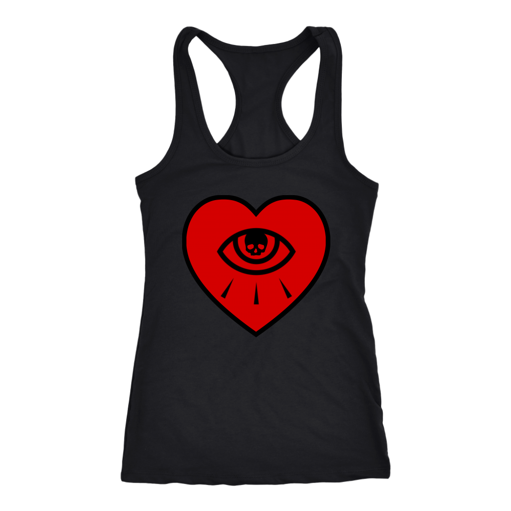The All Loving Seeing Skull. See all, Loves all. shirt/tank m/w (next level) soft