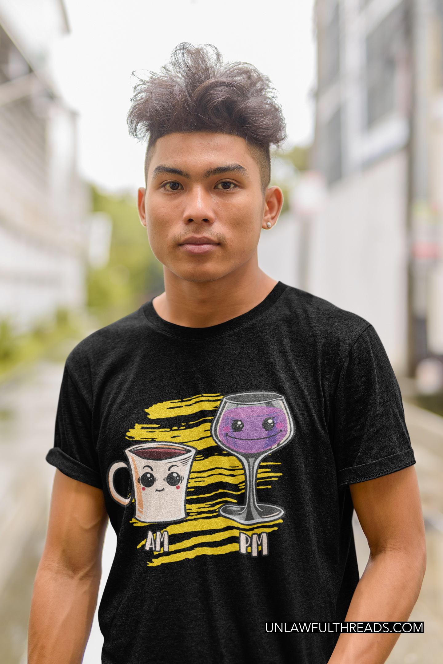 Am coffee, pm wine shirts
