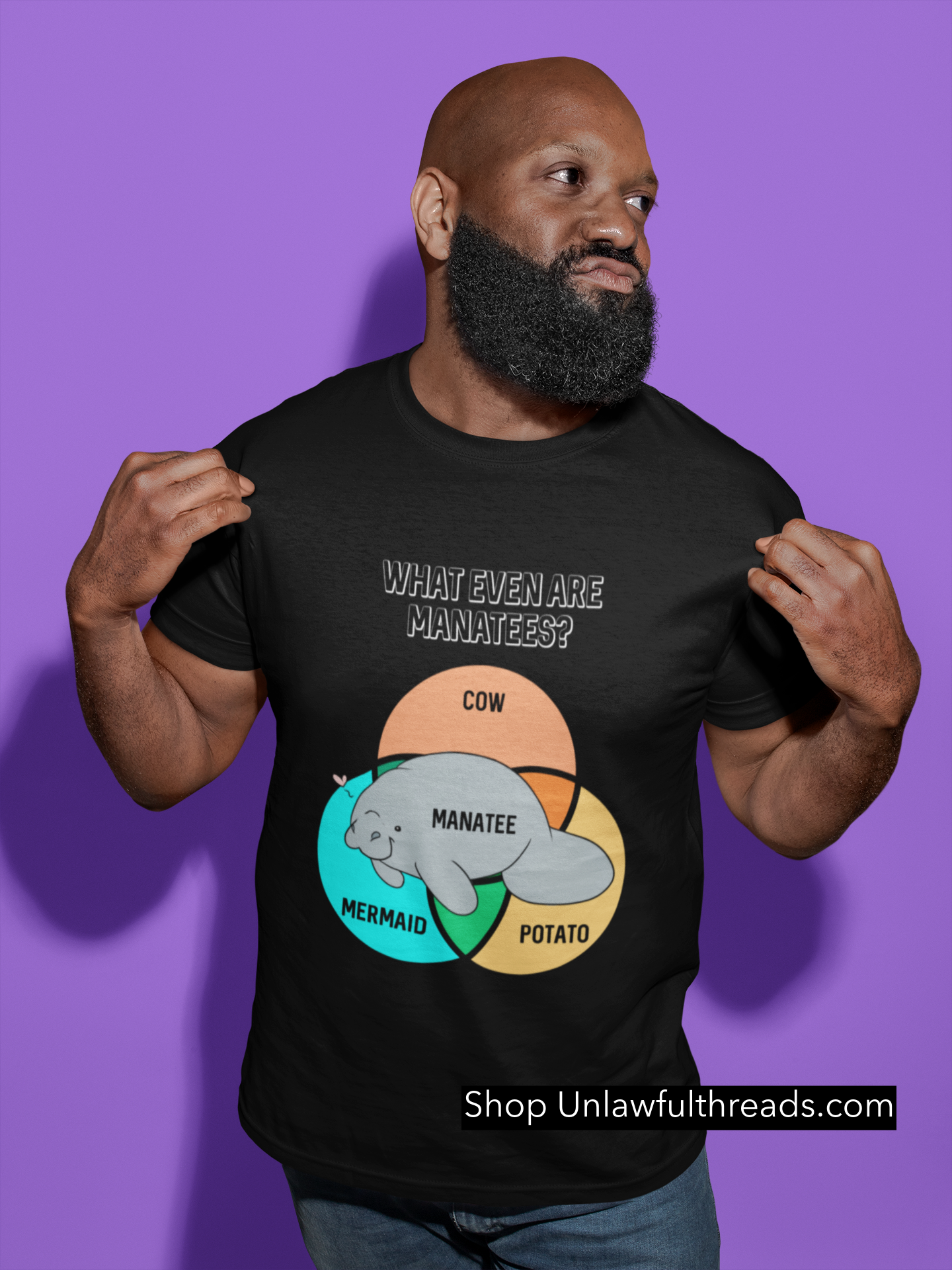 What Even are Manatees? men's and Women's shirts all cotton