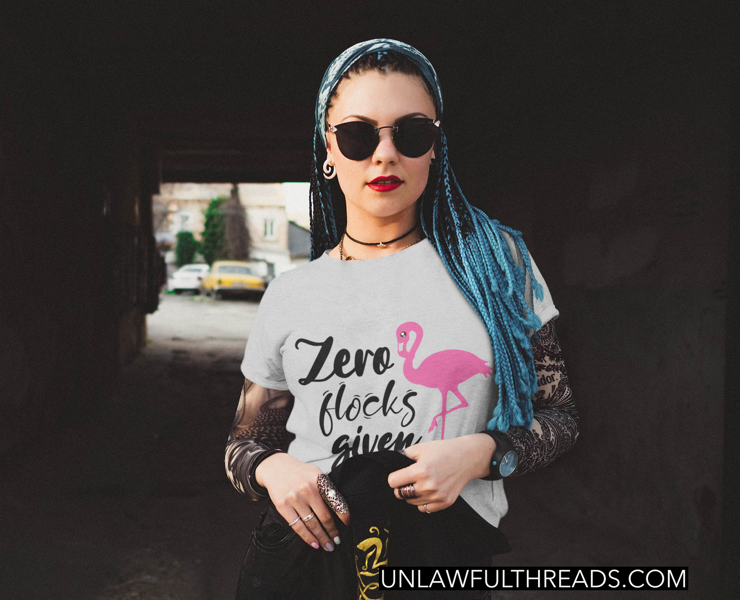 Zero Flocks Given totes, shirts and mugs