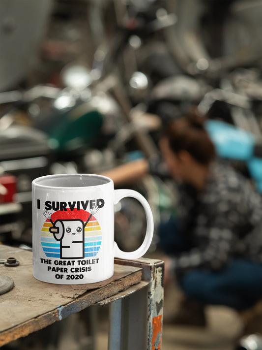 I survived the great toilet paper crisis of 2020 coffee mug 15oz Mug