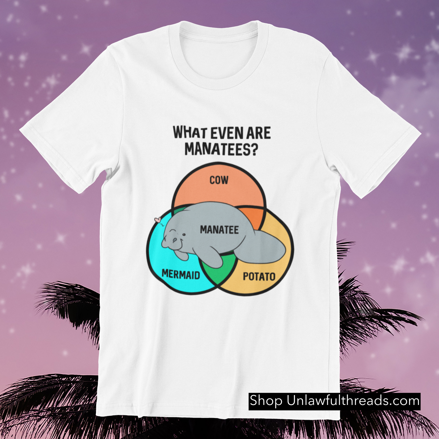 What Even are Manatees? men's and Women's shirts all cotton