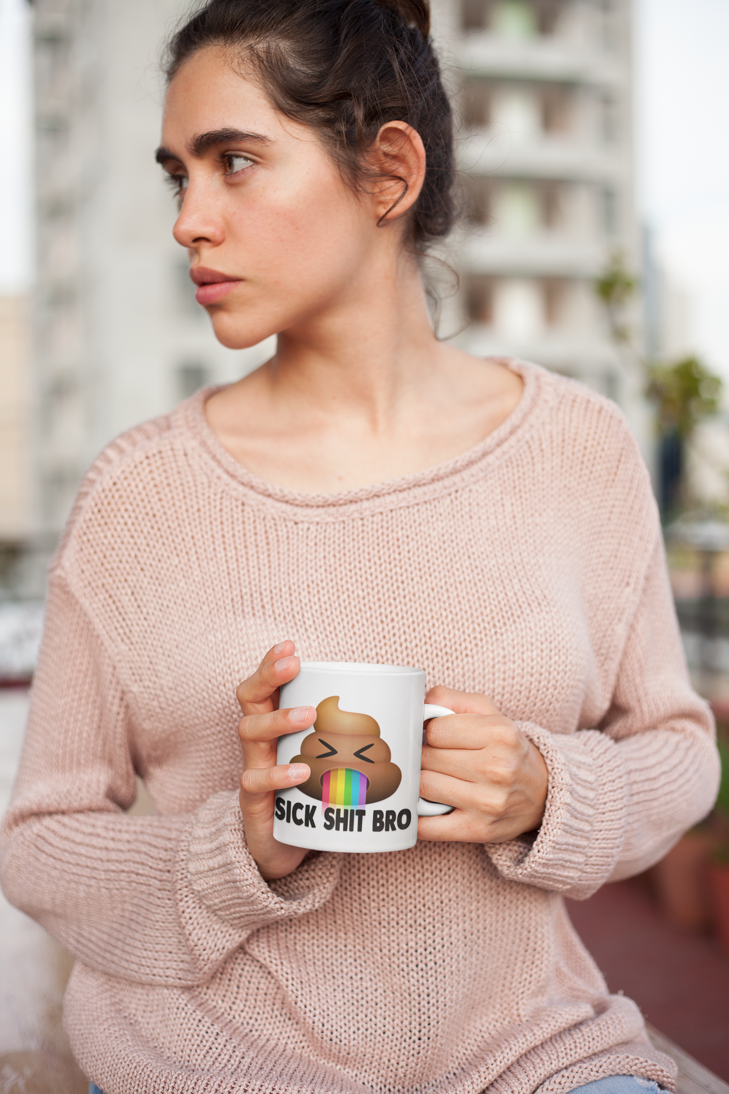 Sick Shit Bro coffee mug 15oz Ceramic Mug