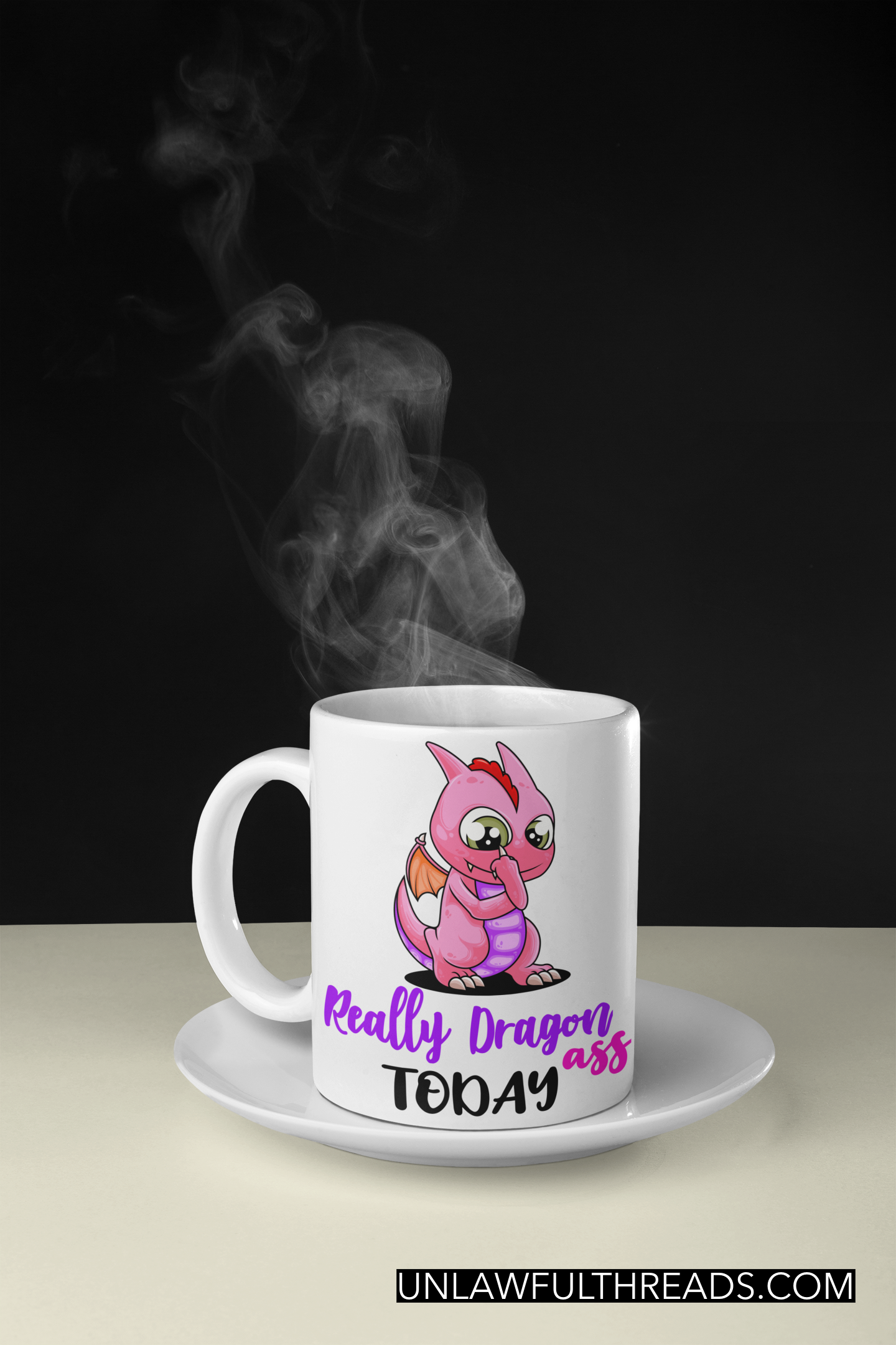 really Dragon my ass today 15oz Ceramic Mug