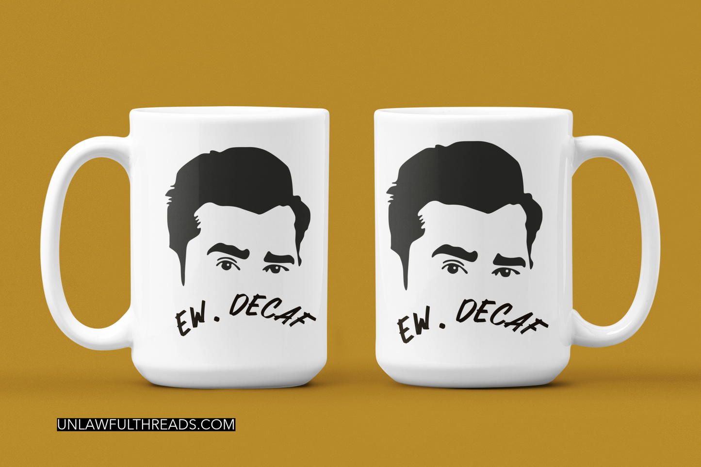 Ew. Decaf 15 oz. mug