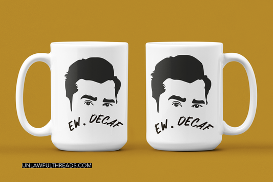 Ew. Decaf 15 oz. mug