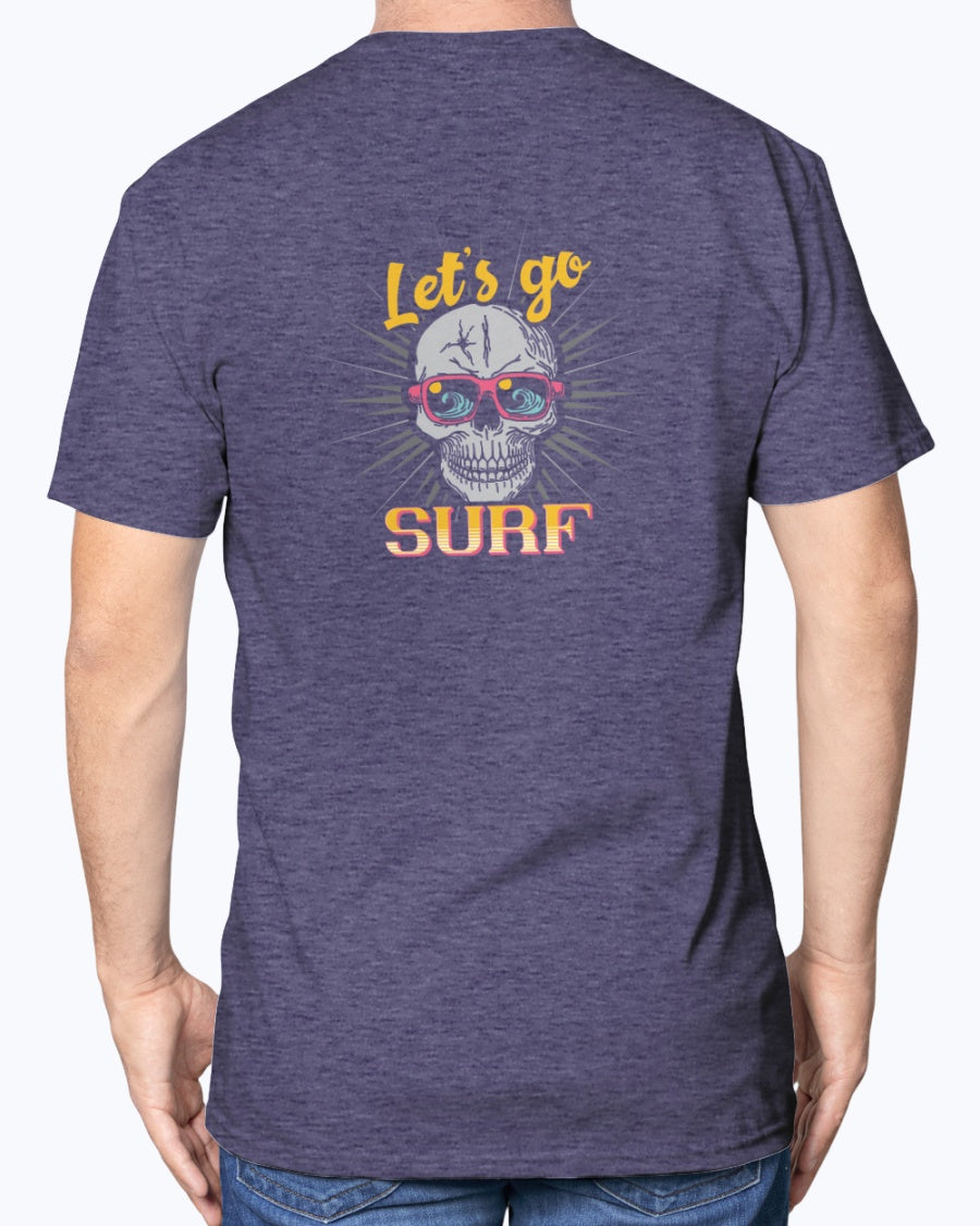 Lets' Go Surf Skull
