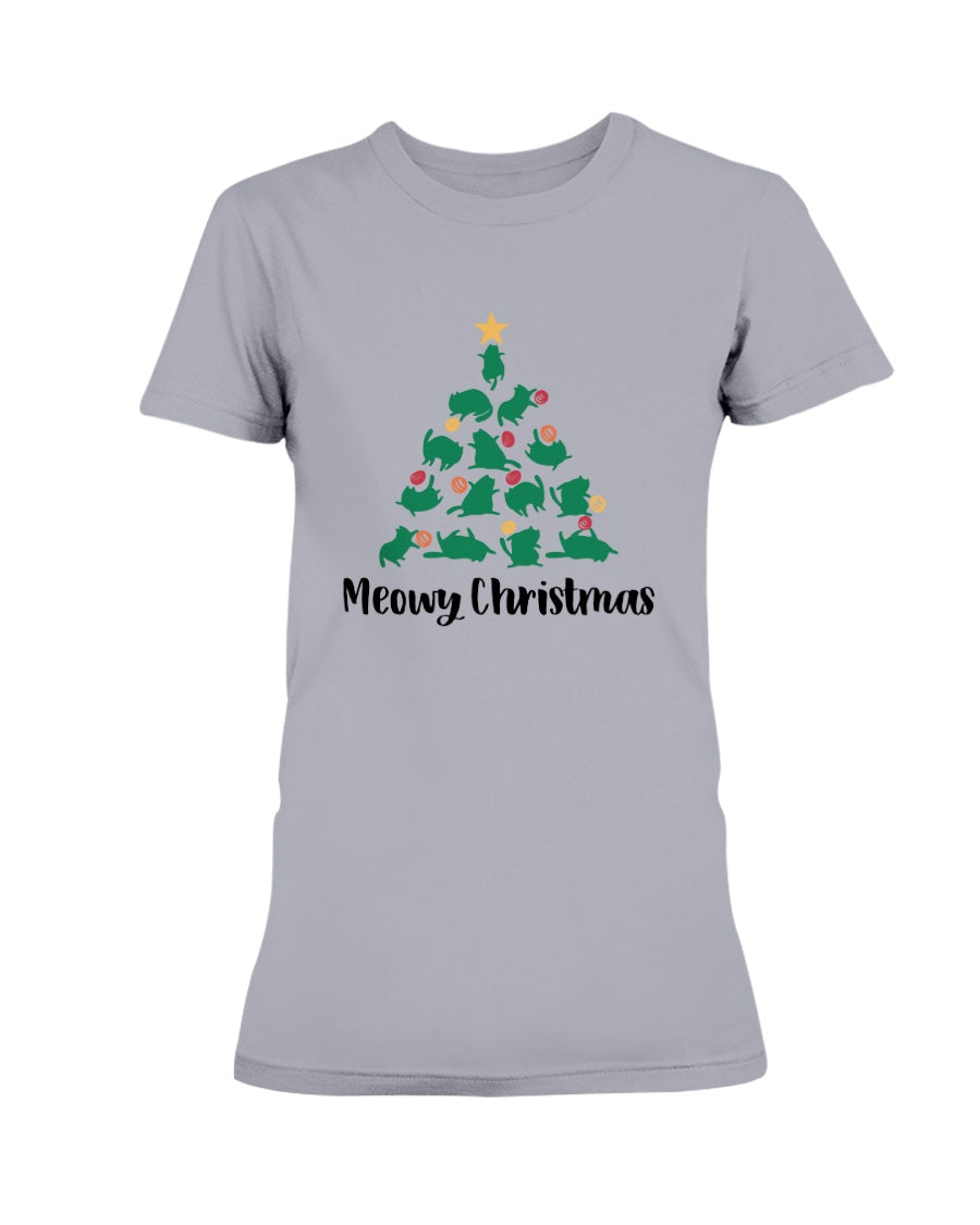 Meowy Christmas shirt or mug