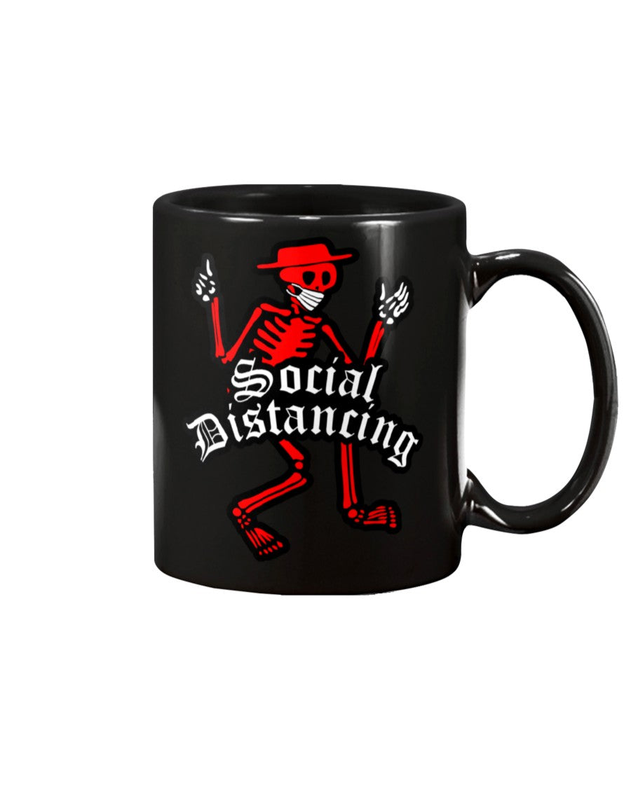 Social Distancing funny coffee mug 15oz Mug