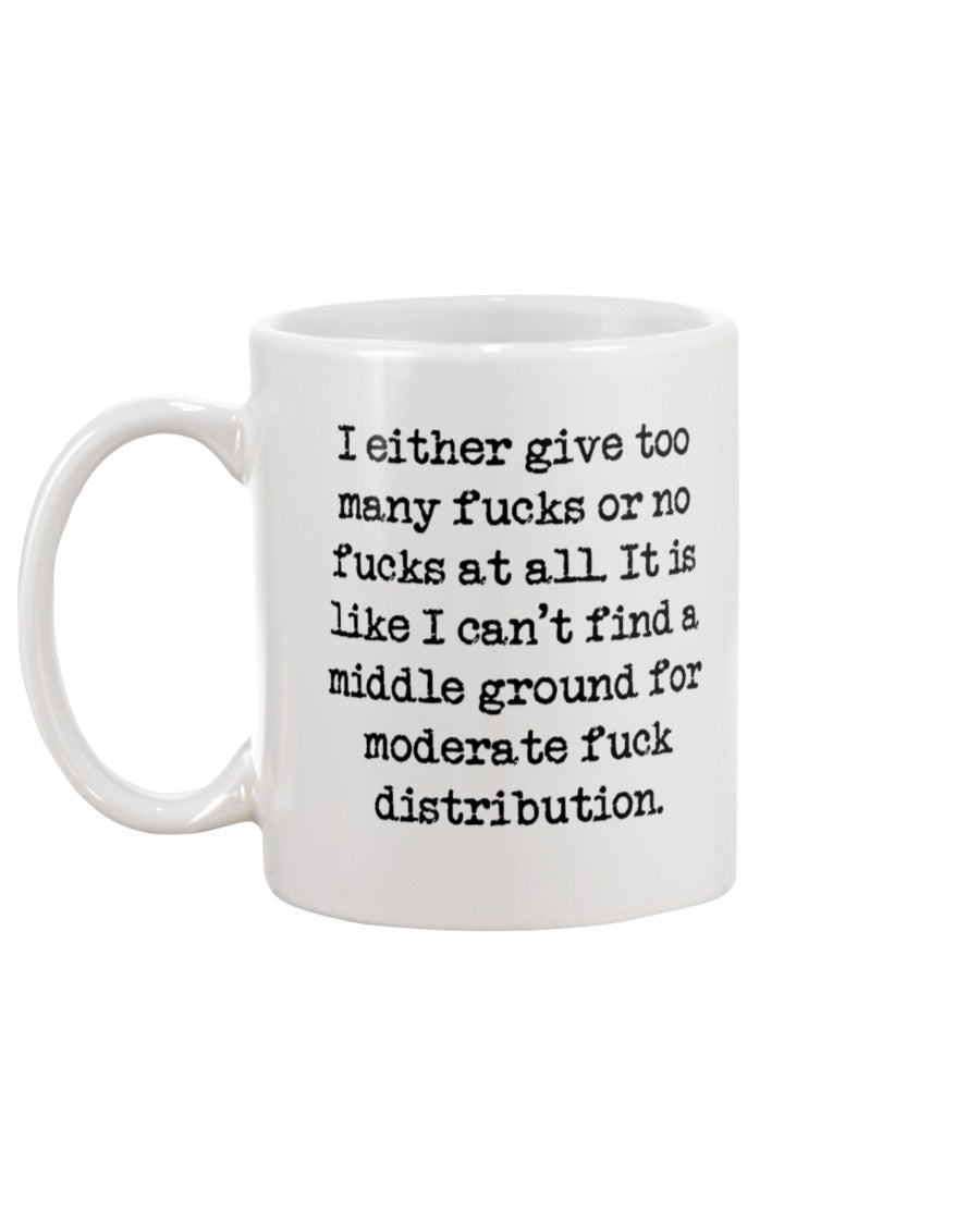 Moderate F*ck Distribution coffee mug 15oz Mug